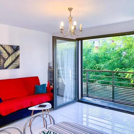 Appartement Grand Studio Les Pins A 2 Pas Des Plages De Sable Juan-les-Pins